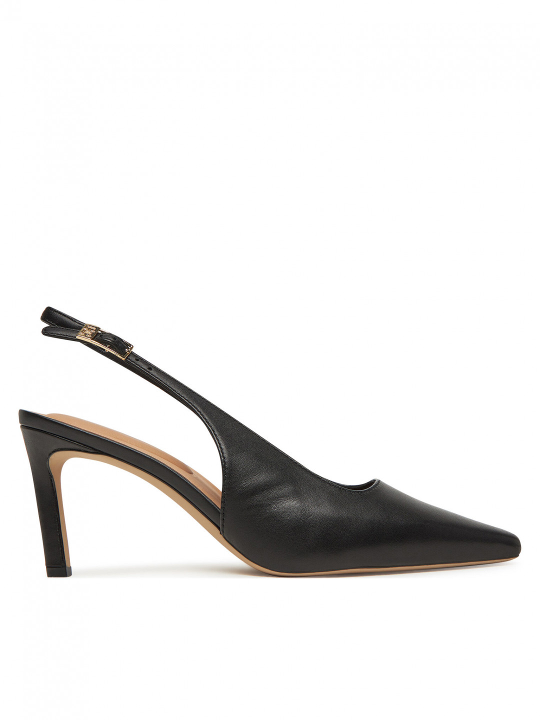 Tommy Hilfiger Sandály Squared Toe FW0FW08636 Černá